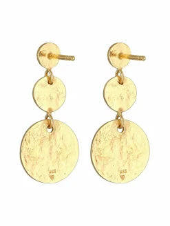 Elli Schmuck<Damen Ohrringe gold uni