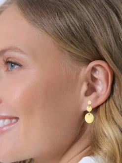 Elli Schmuck<Damen Ohrringe gold uni