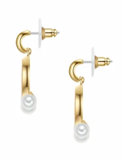 Yokoamii Schmuck<Damen Ohrringe gold uni