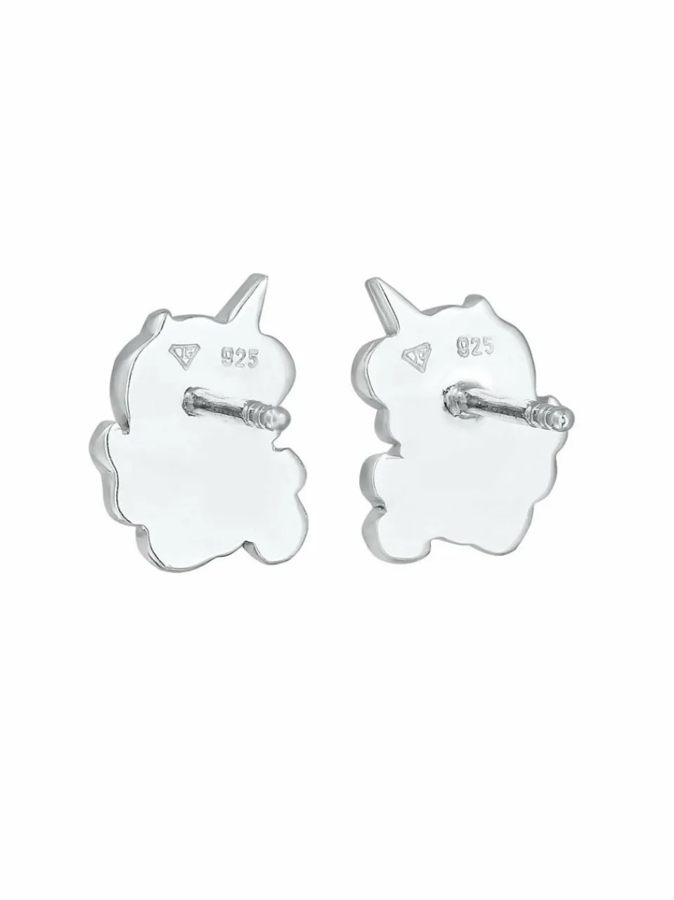 Elli Mädchen<Damen Ohrringe silber uni