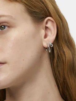 Liebeskind Berlin Schmuck<Damen Ohrringe silber uni