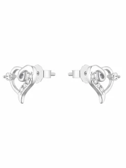amor Schmuck<Damen Ohrstecker silber uni