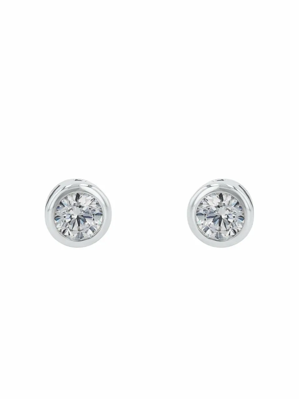 amor Schmuck<Damen Ohrstecker silber uni