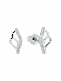 amor Schmuck<Damen Ohrstecker silber uni