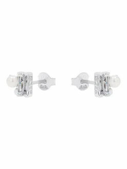 s.Oliver Schmuck<Damen Ohrstecker silber uni