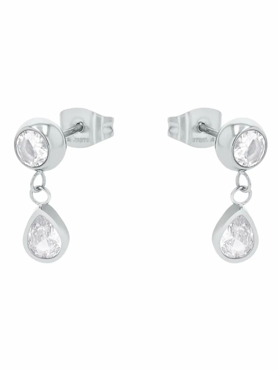 amor Schmuck<Damen Ohrstecker silber uni
