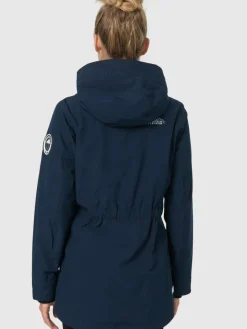 Marikoo Jacken & Westen<Damen Outdoorjacke - Honigbeere marine uni