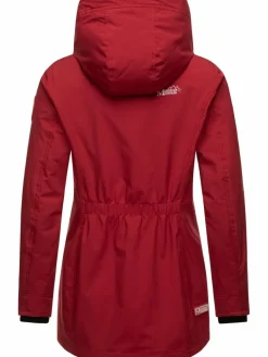 Marikoo Jacken & Westen<Damen Outdoorjacke - Honigbeere rot uni