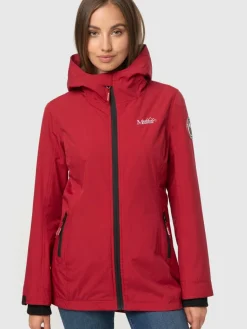 Marikoo Jacken & Westen<Damen Outdoorjacke - Honigbeere rot uni