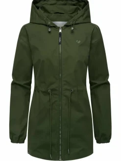 Ragwear Jacken & Westen<Damen Outdoorjacke - Monadissimo B oliv uni