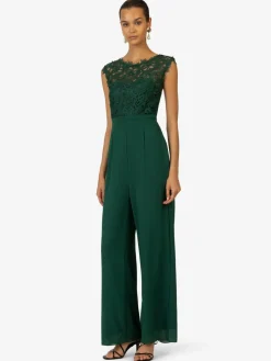 Kraimod Hosen<Damen Overall grün uni