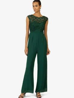 Kraimod Hosen<Damen Overall grün uni