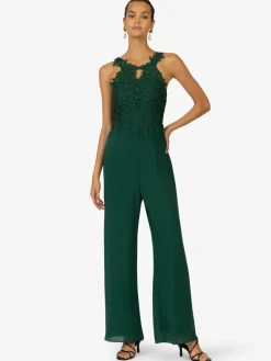 Kraimod Hosen<Damen Overall grün uni