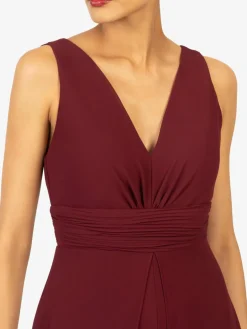 Kraimod Hosen<Damen Overall bordeaux uni