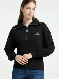 Damen Dreimaster Sweatshirts & Sweatjacken>Damen Oversized Sweatshirt