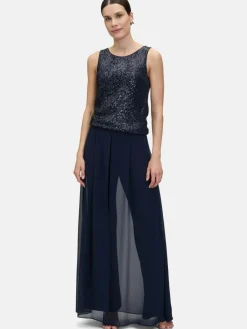 Damen Vera Mont Blusen>Damen Pailletten-Top