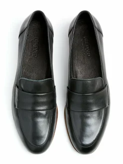 Lloyd Slipper<Damen Pantolette schwarz uni
