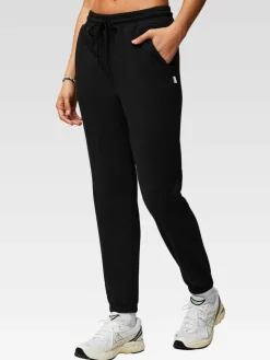 Fabletics Hosen<Damen PANTS - THE YEAR ROUND TERRY JOGGER schwarz uni