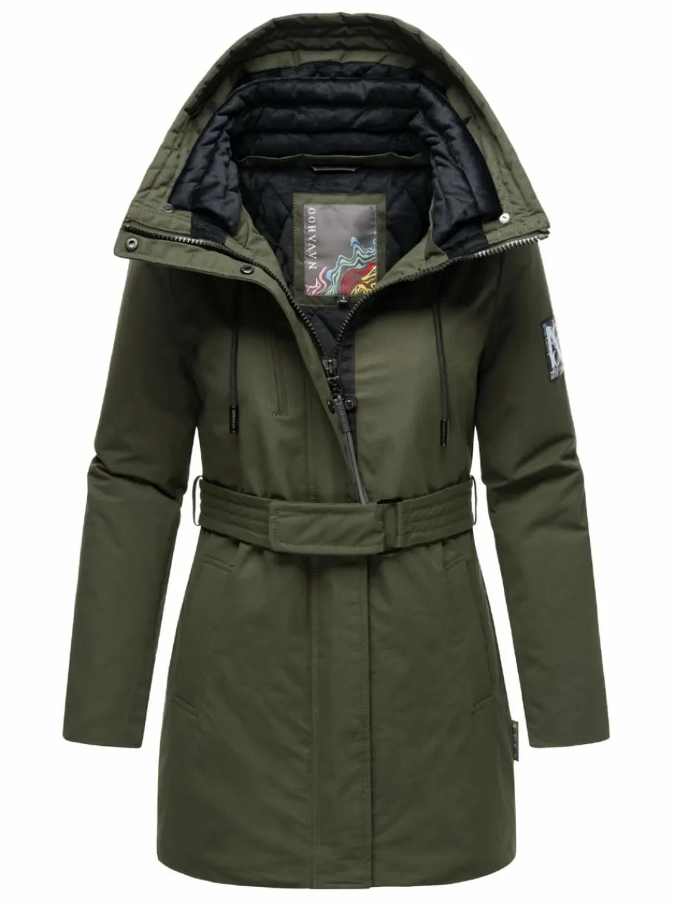 Damen Navahoo Jacken & Westen>Damen Parka - Eishauch 14