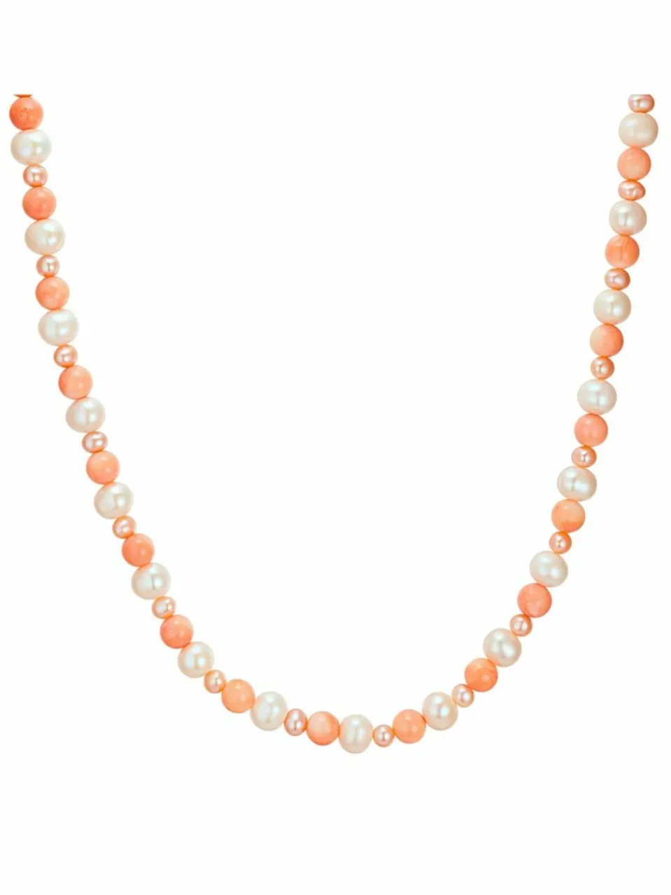 Valero Pearls Schmuck<Damen Perlen-Kette weiß uni