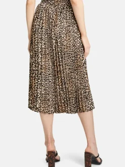 Betty Barclay Röcke<Damen Plisseerock beige gemustert