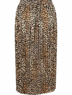 Betty Barclay Röcke<Damen Plisseerock beige gemustert