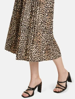 Betty Barclay Röcke<Damen Plisseerock beige gemustert