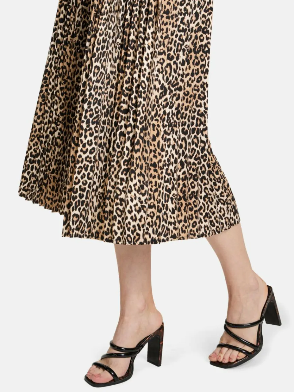 Betty Barclay Röcke<Damen Plisseerock beige gemustert