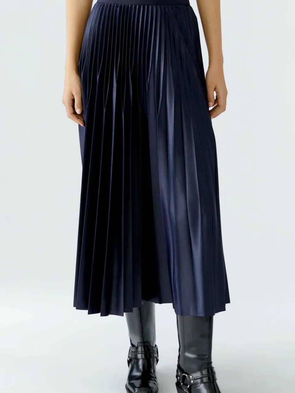 Damen Oui Röcke>Damen Plisseerock