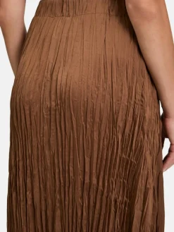 Betty Barclay Röcke<Damen Plisseerock braun nougat uni