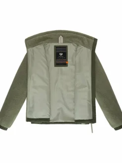 Ragwear Jacken & Westen<Damen Plüschjacke - Arctika oliv uni