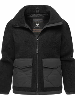 Damen Ragwear Sweatshirts & Sweatjacken>Damen Plüschjacke - Arctika