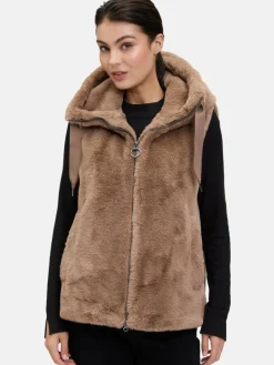 Damen Betty Barclay Jacken & Westen>Damen Plüschweste