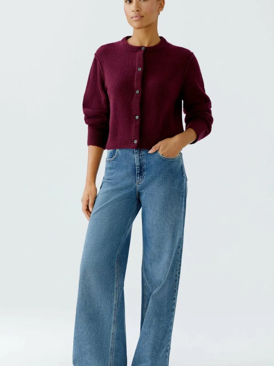 Damen Oui Jeans|Hosen>Damen 5-Pocket Hose