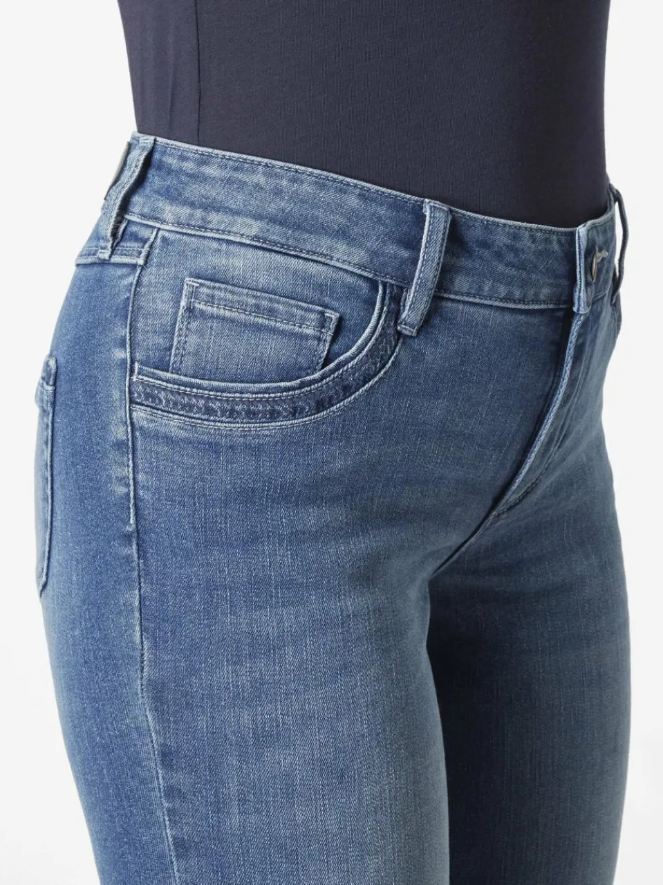 Damen Paddock`s Jeans>Damen 5-Pocket Jeans - LARA Straight Fit