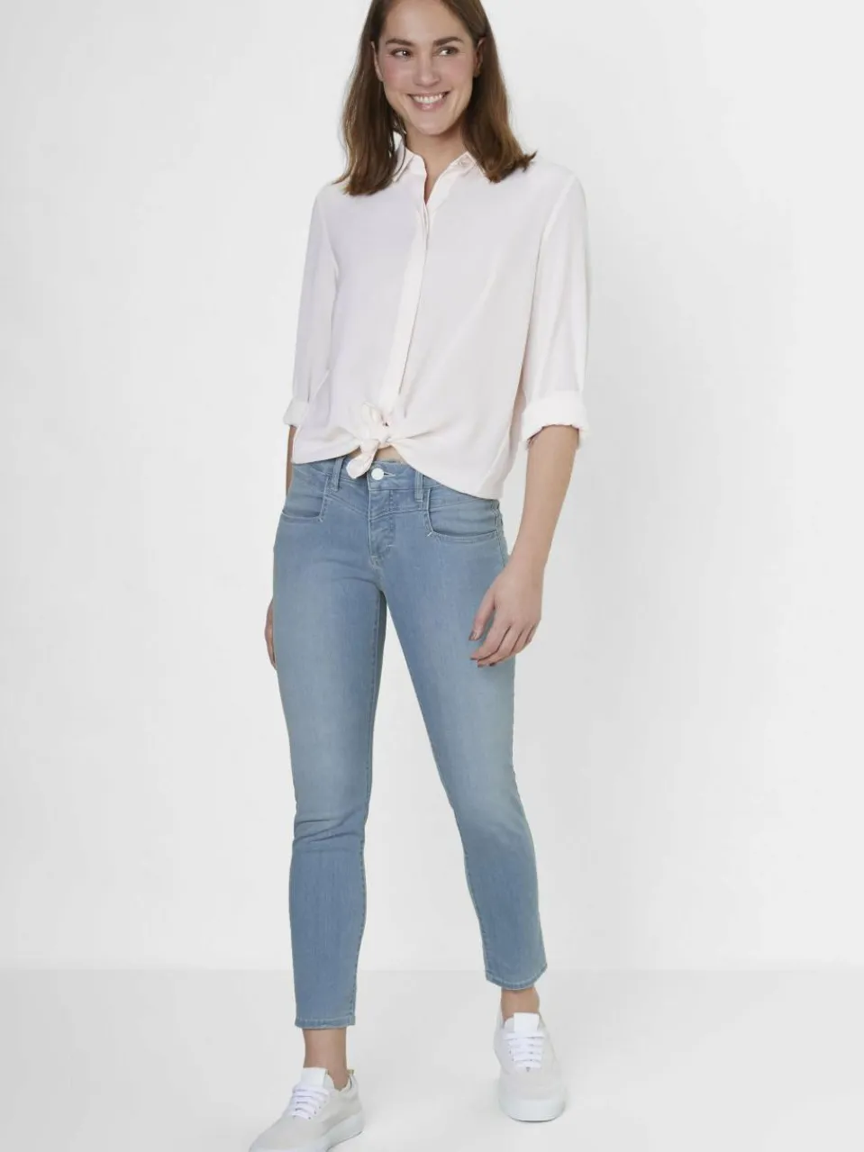 Damen Paddock`s Jeans>Damen 5-Pocket Jeans - LUCY Skinny Fit