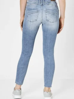 Paddock`s Jeans<Damen 5-Pocket Jeans - LUCY Skinny Fit denim uni