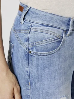 Paddock`s Jeans<Damen 5-Pocket Jeans - LUCY Skinny Fit denim uni