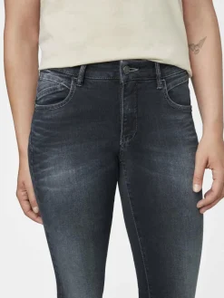 Paddock`s Jeans<Damen 5-Pocket Jeans - LUCY Skinny Fit dark stone uni