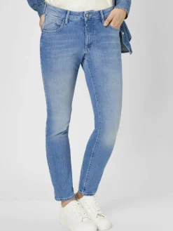 Paddock`s Jeans<Damen 5-Pocket Jeans - LUCY Skinny Fit bleached uni