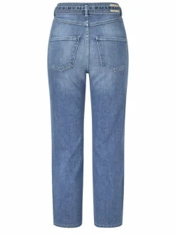 Paddock`s Jeans<Damen 5-Pocket Jeans - MALIN Slim Fit hellblau uni
