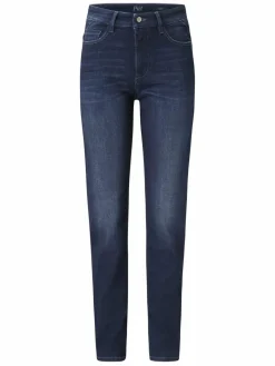 Paddock`s Jeans<Damen 5-Pocket Jeans - PAT Slim Fit blue stone uni