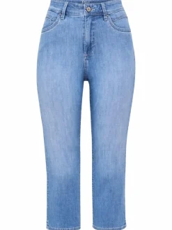 Paddock`s Jeans<Damen 5-Pocket Jeans - PIA Slim Fit medium stone uni