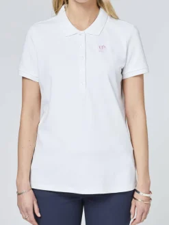 Polo Sylt Shirts & Tops<Damen Polo weiß uni