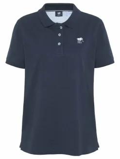 Polo Sylt Shirts & Tops<Damen Polo marine blau uni