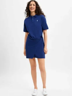 Polo Ralph Lauren Kleider<Damen Polo-Sommerkleid marine uni