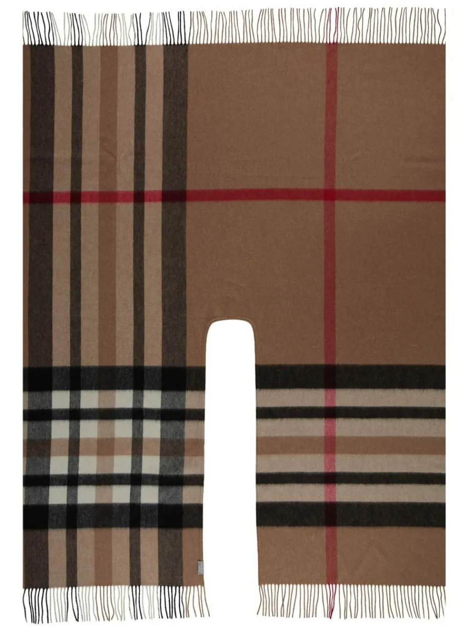 Fraas Pullover & Strickjacken<Damen Poncho camel kariert