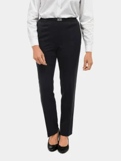 Goldner Hosen<Damen Professlan-Schlupfhose MARTHA - Edle Professlan-Schlupfhose MARTHA schwarz uni