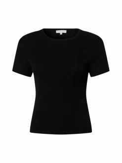 Marie Lund Pullover & Strickjacken<Damen Pullover schwarz uni