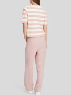 Marc Cain Pullover & Strickjacken<Damen Pullover altrosa gestreift